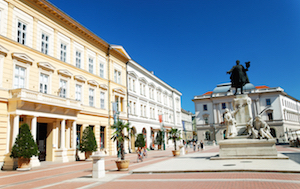 Lajos Kossuth sculpture in Szeged, Hungary, Europe
