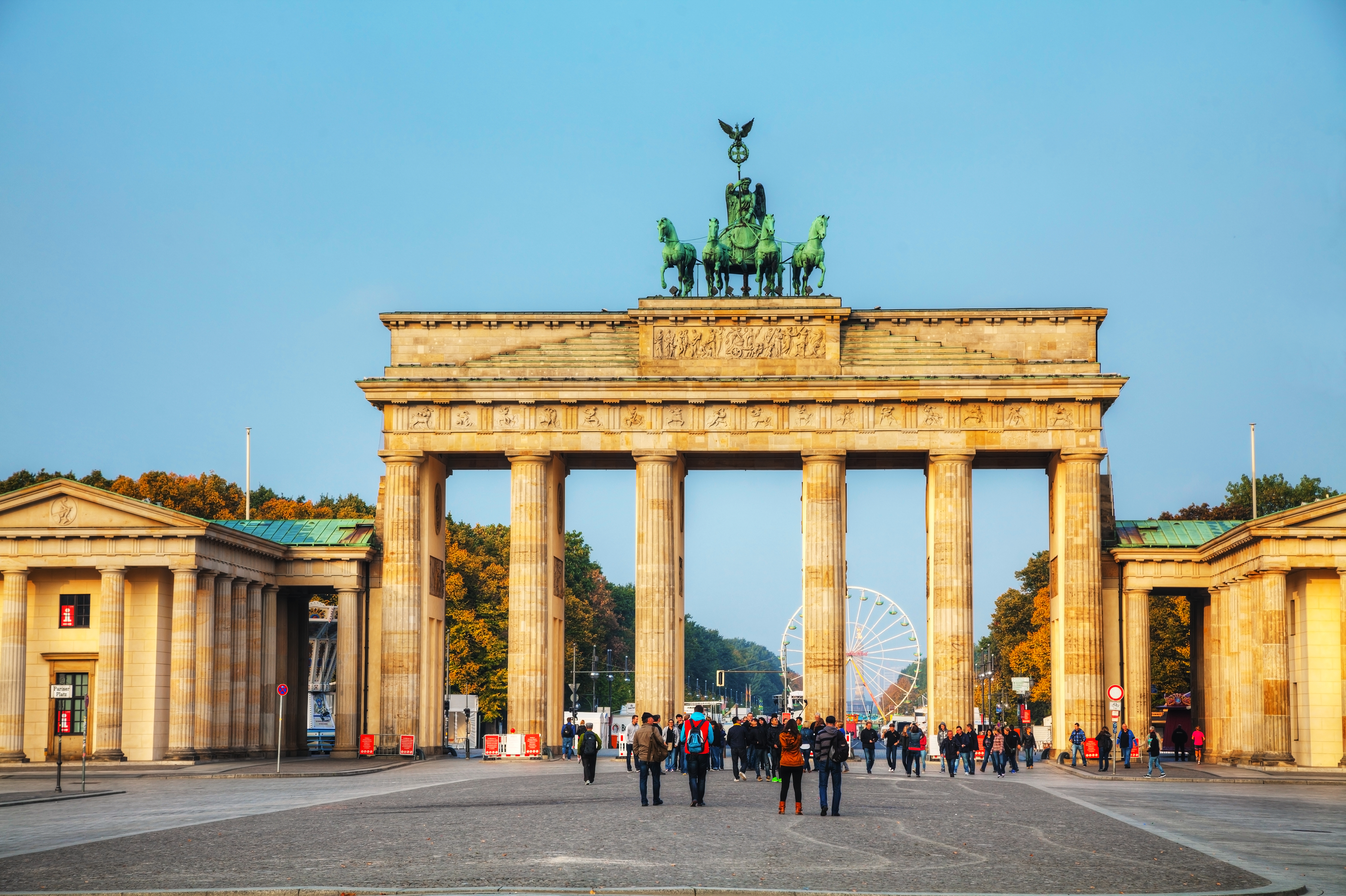 Brandenburg Gate In Berlin Germany Emerging Europe