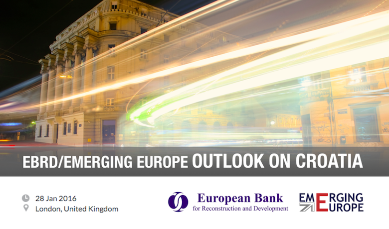 EBRD Emerging Europe Outlook on Croatia banner