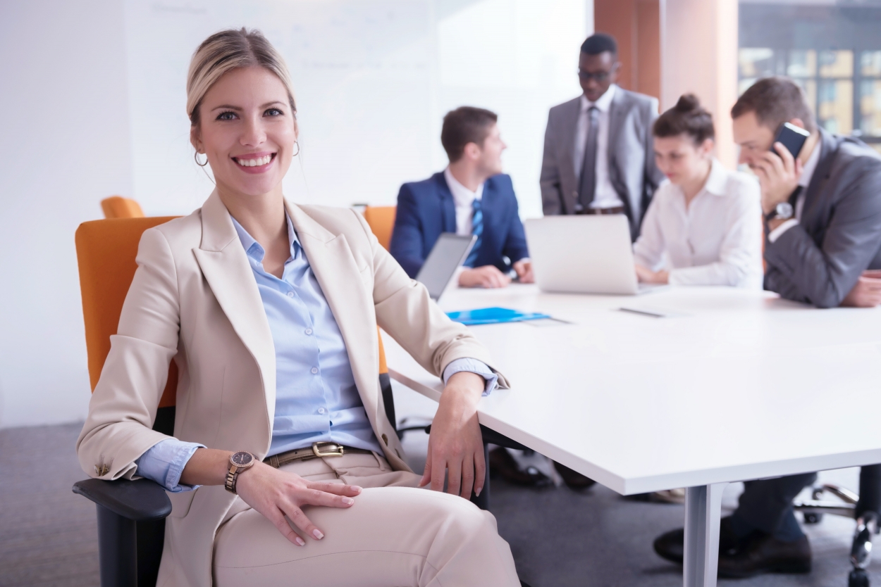 business people group