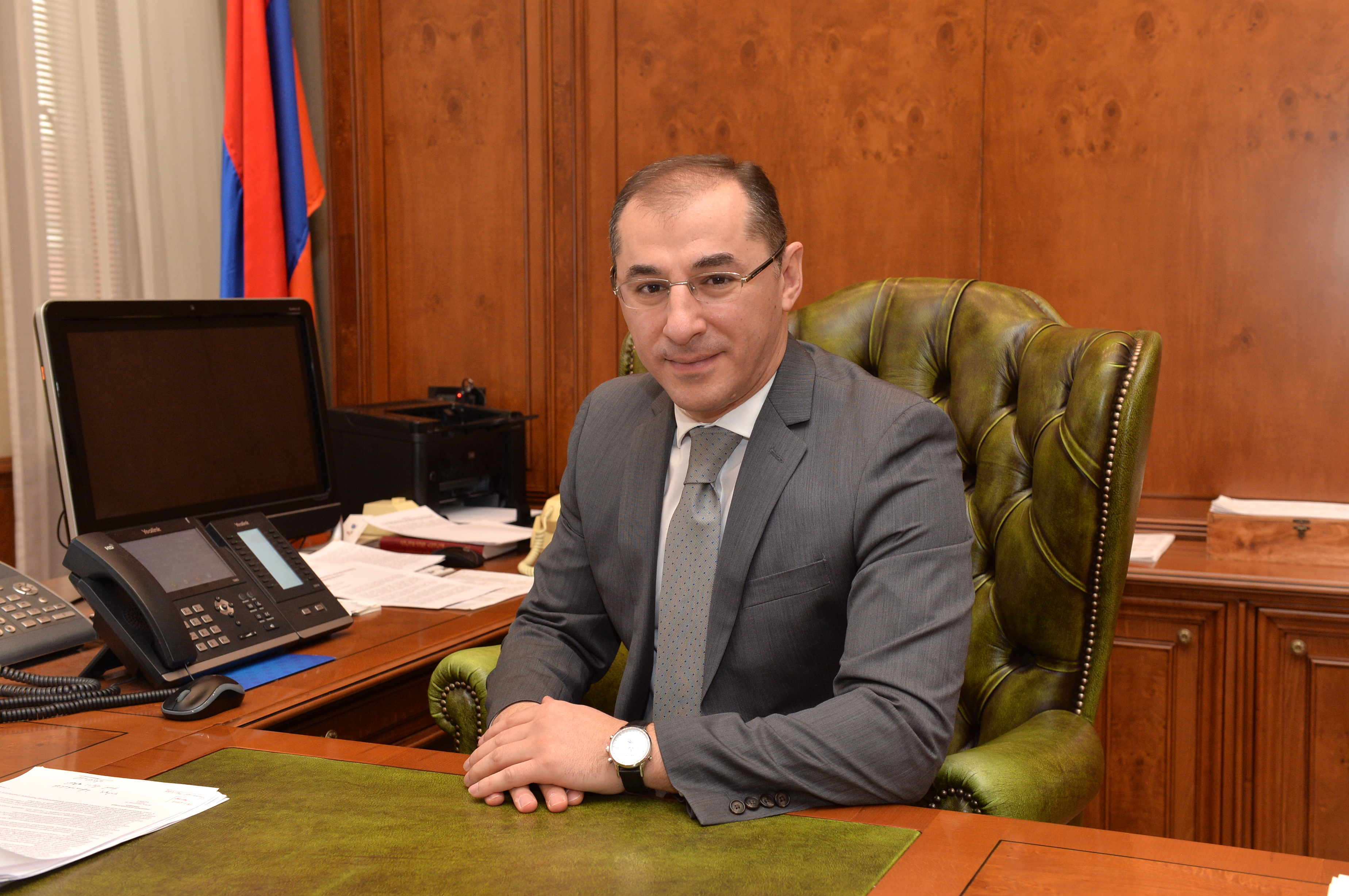 Vardan Aramyan, Acting Minister of Finance, Emerging Europe