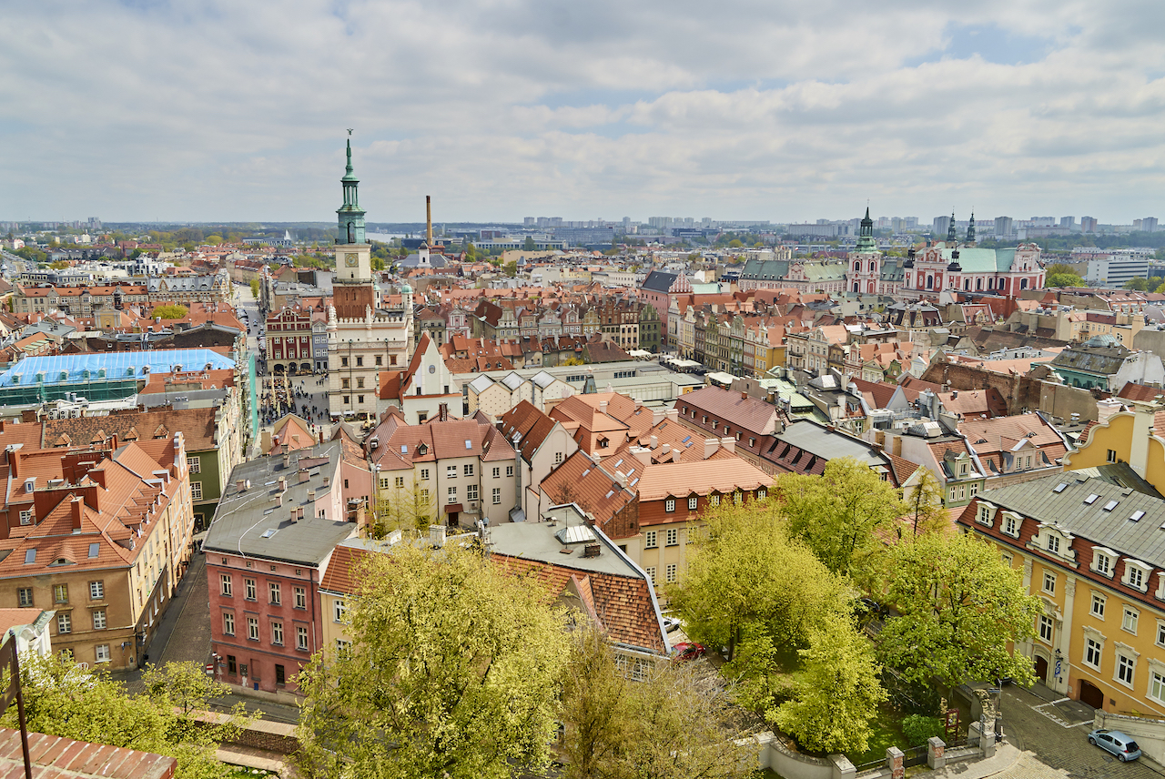 Poznan Poland April 30 2017 View Of The Old Town On 30 Apri Emerging Europe