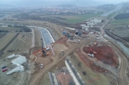 romania motorway under construction