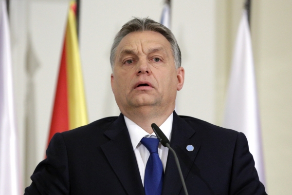 Viktor Orbán meets the press