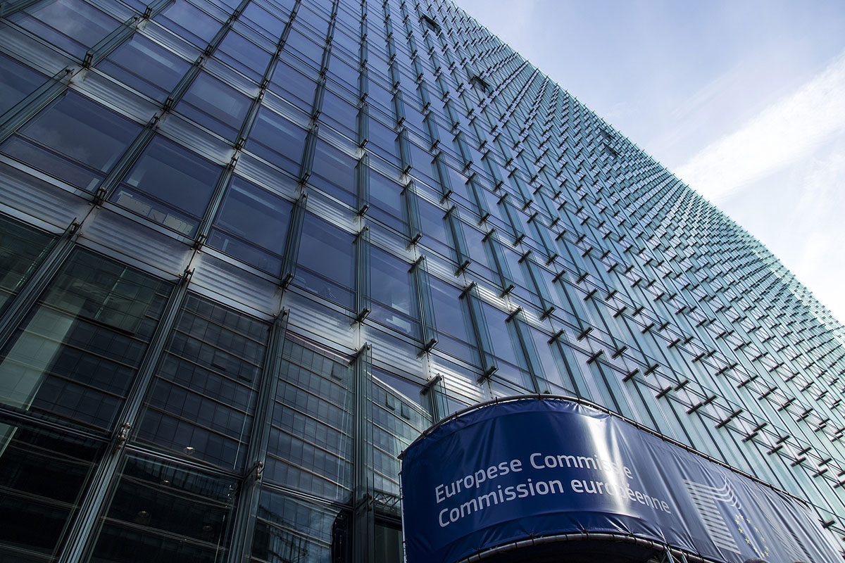 The European Commission Building In Brussels, Belgium, 06.26.201 ...