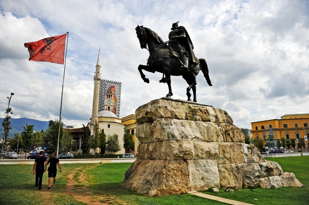 bigstock-Statue-Of-Albanian-National-He-117029435 - Emerging Europe