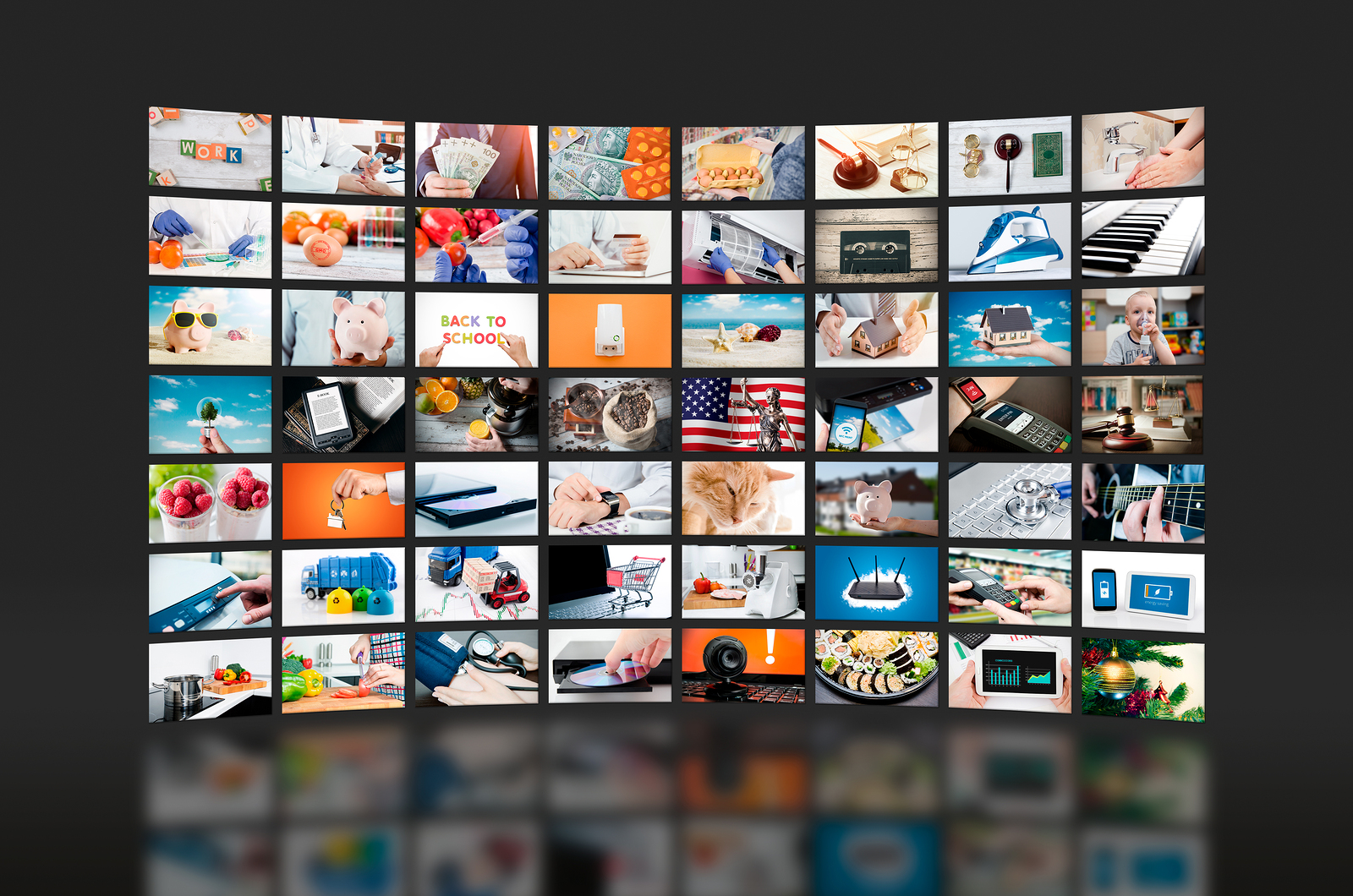 bigstock-Multimedia-Video-Wall-Televisi-216152413