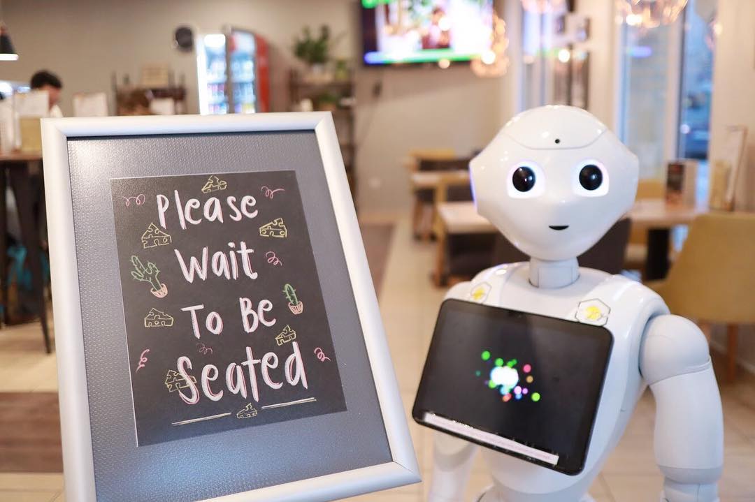 The Budapest  caf  where robots serve and occasionally 