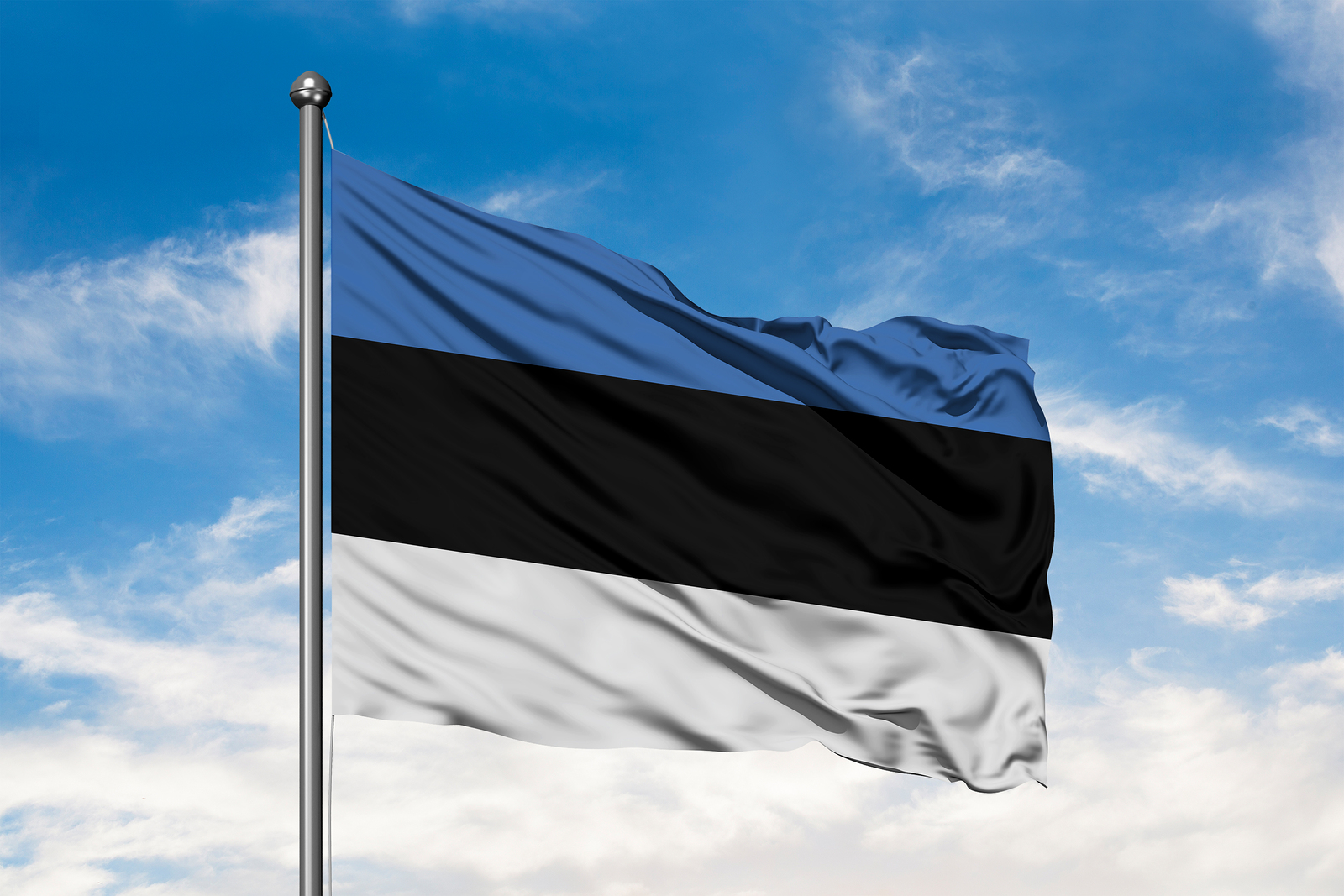 Флаг Эстонии хорошее качество