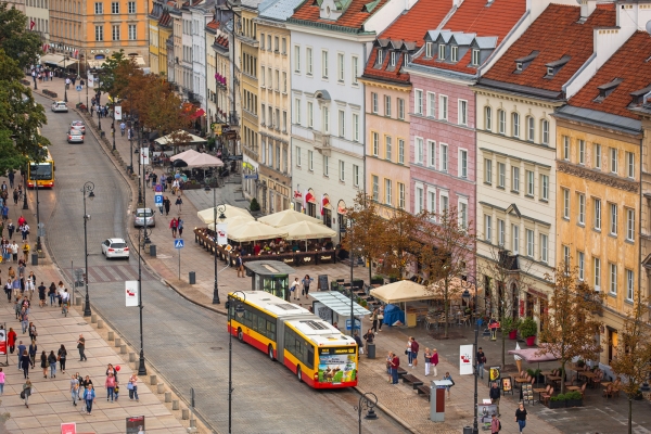 Warsaw is Europe’s most accessible city