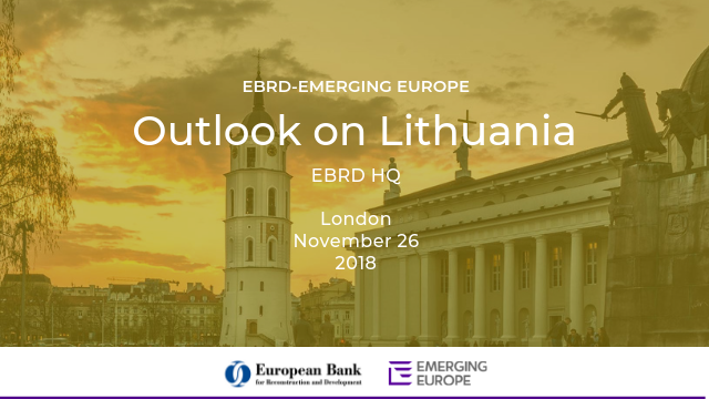 EBRD Emerging Europe Outlook on Lithuania 2018