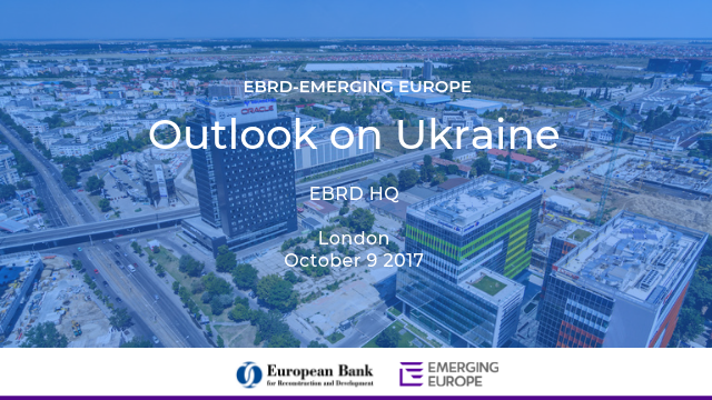 EBRD Emerging Europe Outlook on Ukraine