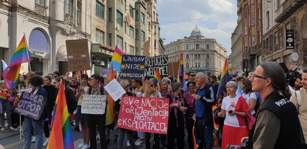 Sarajevo holds first pride march