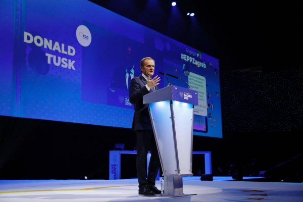 Donald Tusk elected leader of EPP
