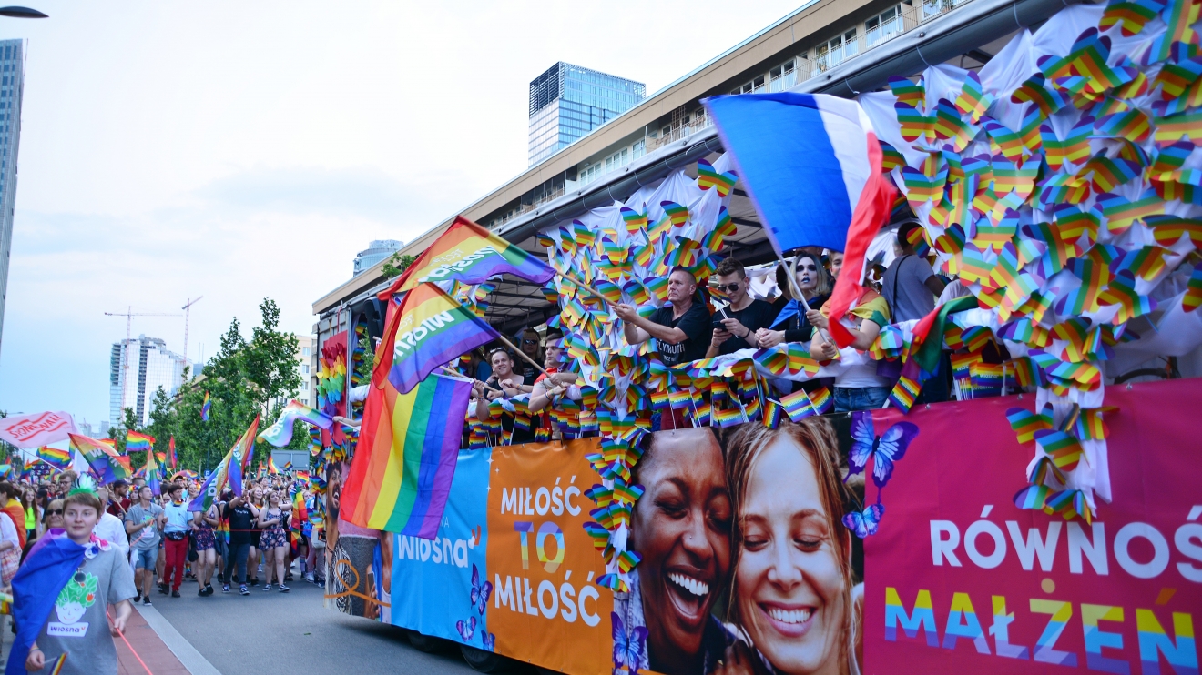 gay rights poland pride march warsaw