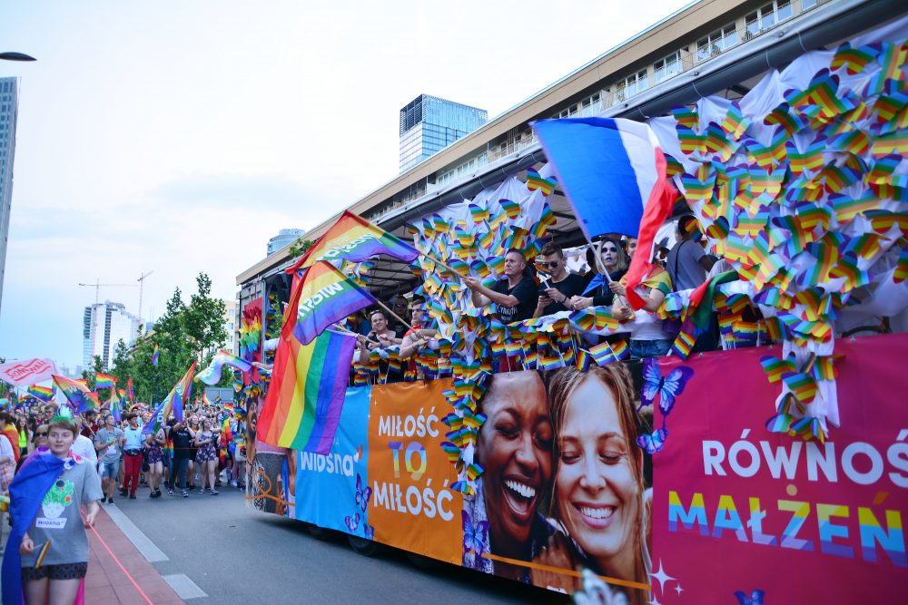 gay rights poland warsaw pride march