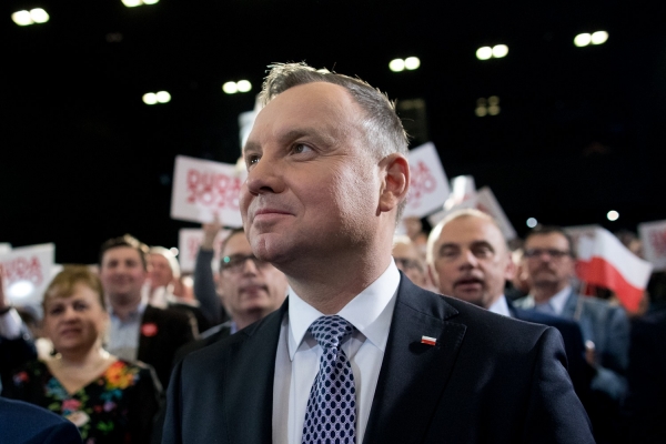 Runners and riders head for the start in Poland’s presidential election