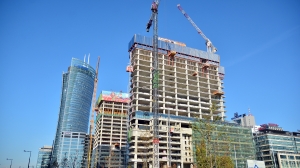 Warsaw construction site