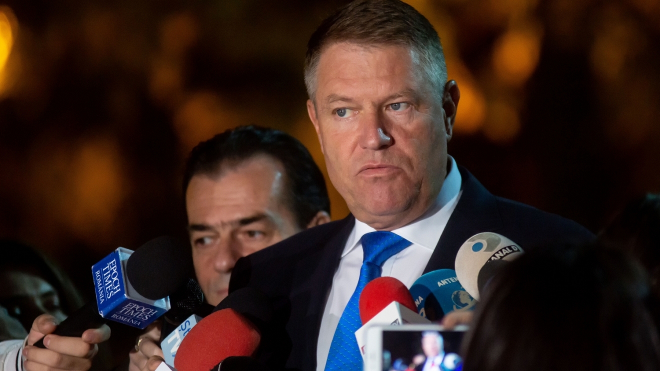 emerging europe romania president klaus iohannis