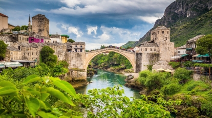 emerging europe mostar bridge bosnia yugoslavia war