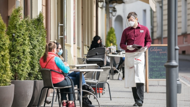 emerging europe lithuania vilnius reopens cafes restaurants bars