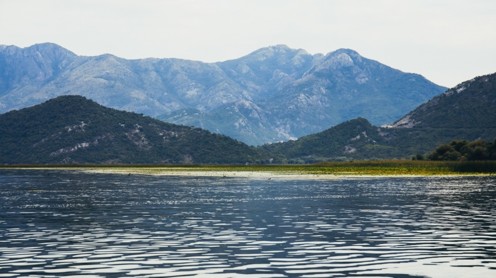 emerging europe Lake Skadar in Montenegro