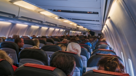 emerging europe travel plane interior