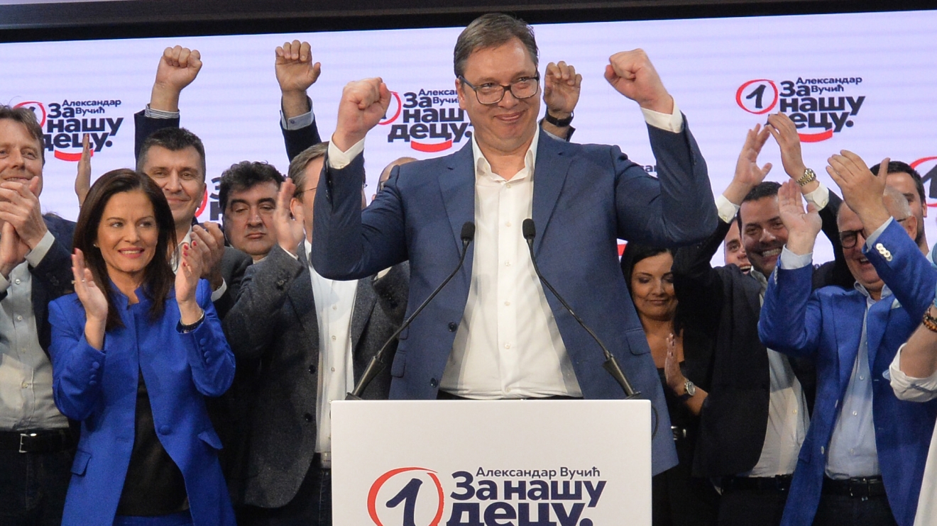 Serbia left without parliamentary opposition in wake of landslide ...