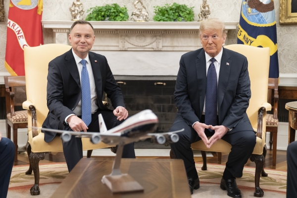 Polish president promises ‘stronger alliance’ with US during Washington visit