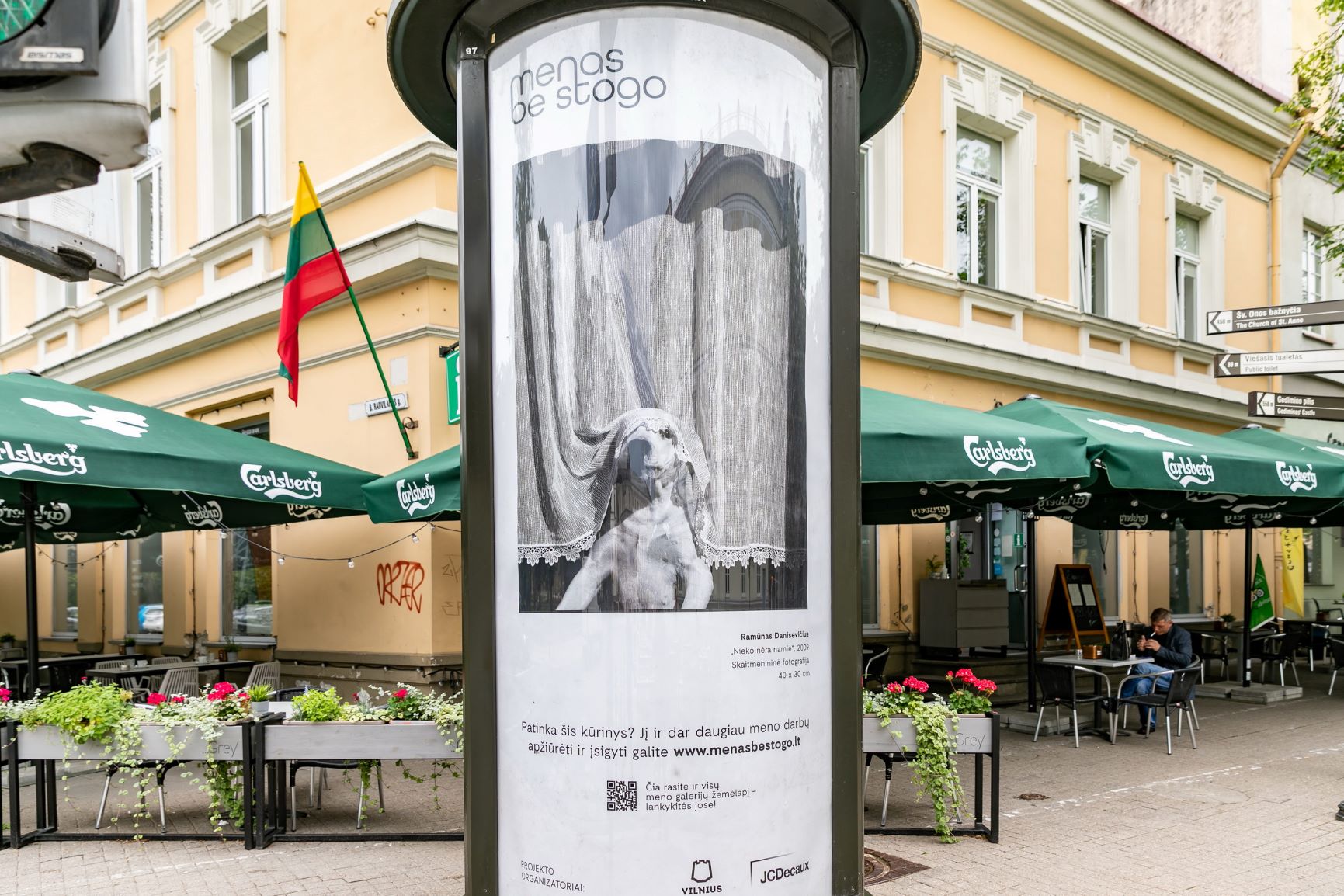 In Vilnius, an open air exhibition brings Lithuanian artists a new ...