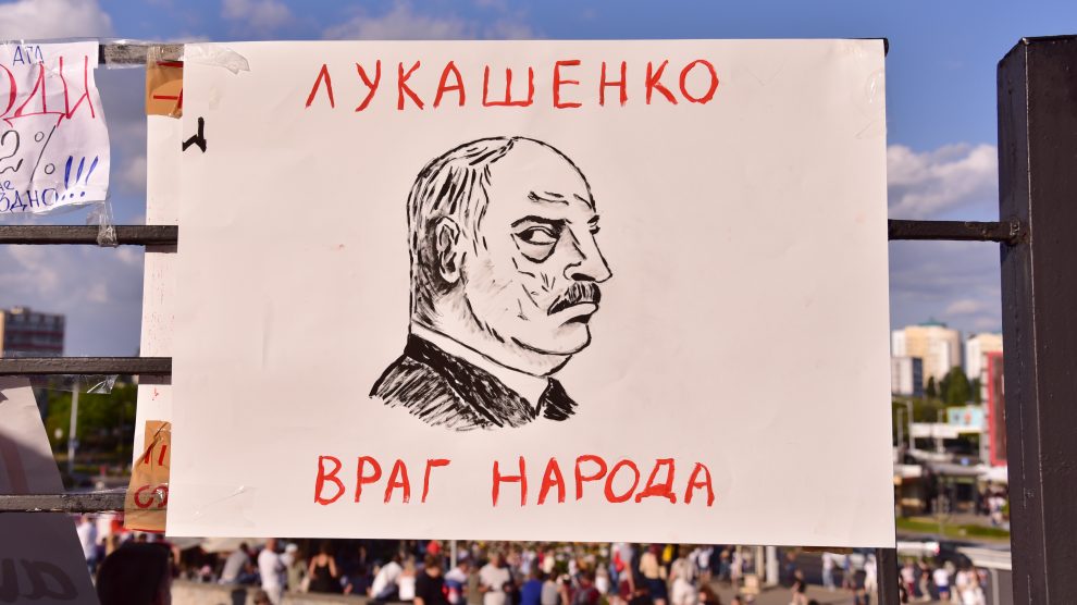 Alexander Lukashenko caricature