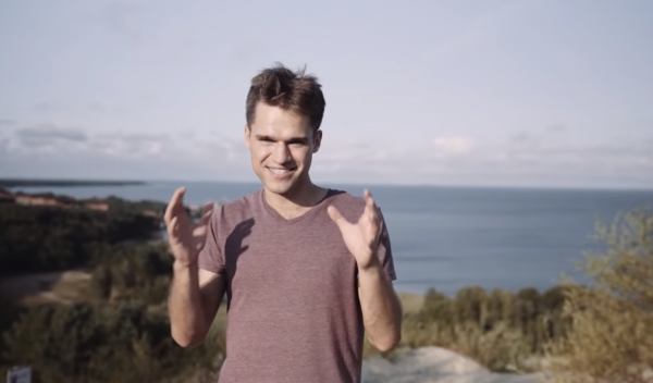 Lithuanian YouTuber Jacob Laukaitis