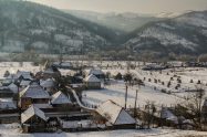 traditional houses-romania village