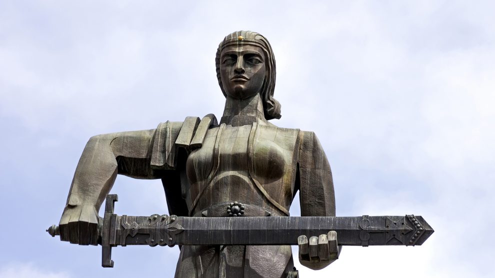 yerevan mother armenia statue