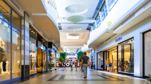 A mall in Katowice, Poland
