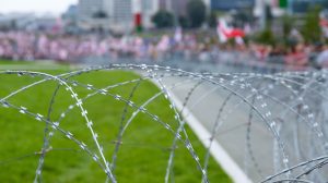 Pro-democracy protests in Minsk, Belarus
