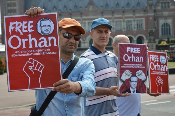 Is Turkey responsible for the kidnapping of a Kyrgyz teacher?