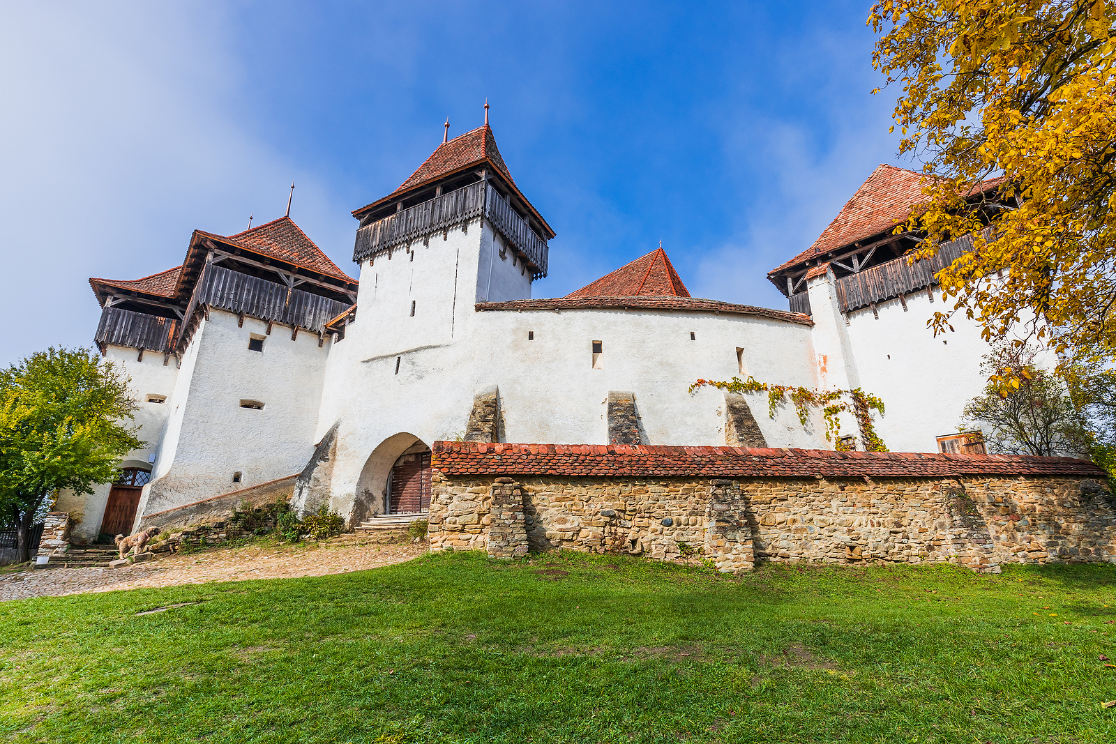 The fortified church at Viscri