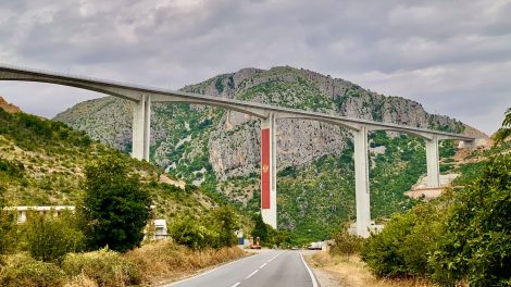 Montenegro's unfinished motorway, financed with a Chinese loan that threatens the country's stability