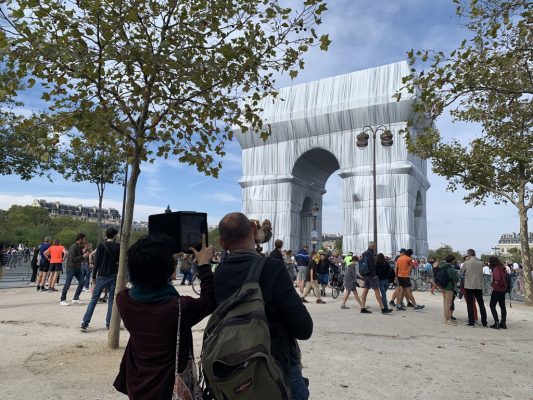 Christo’s ‘L’Arc de Triomphe, Wrapped’ and his complicated relationship with Bulgaria