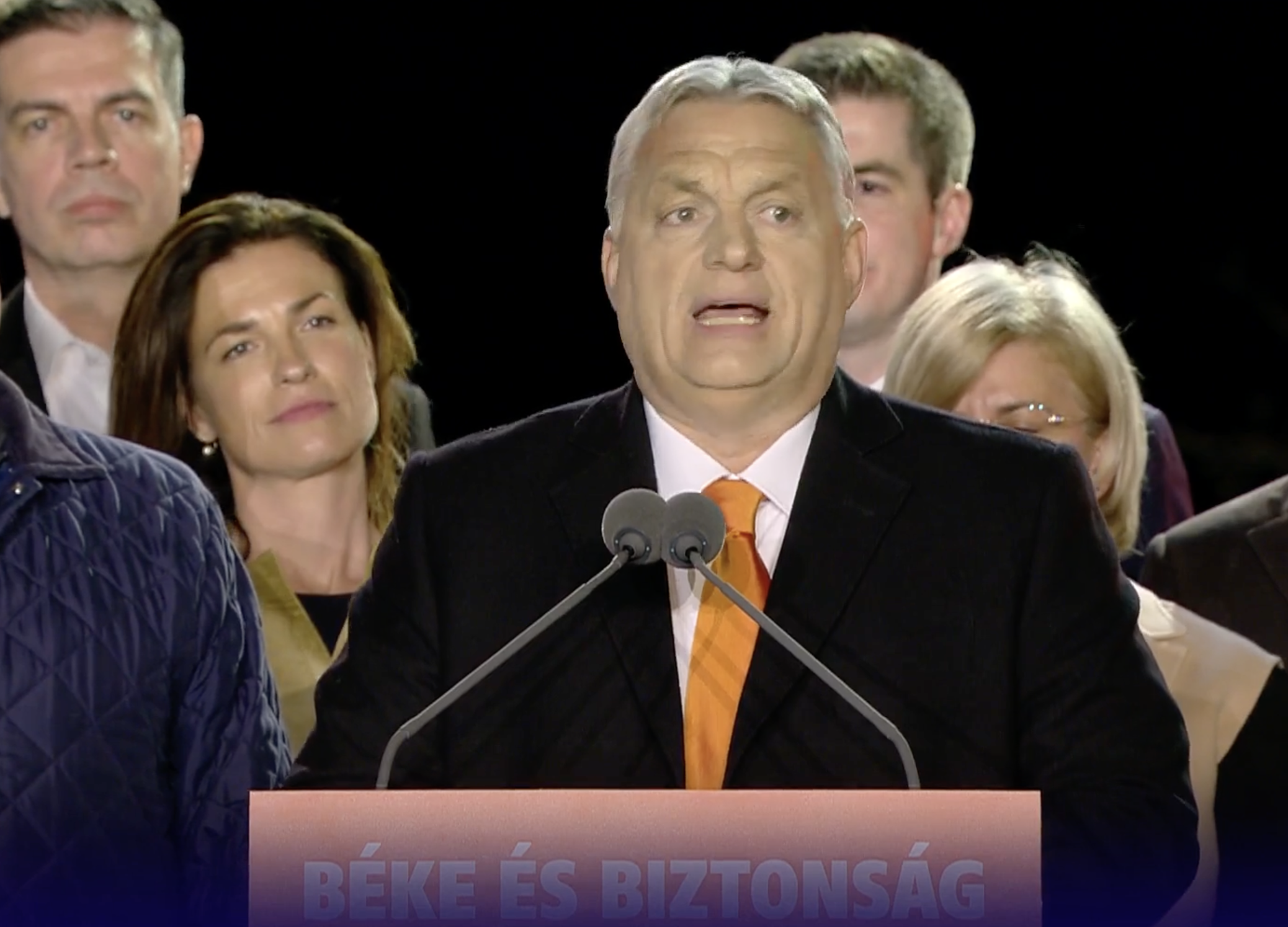 Victorious Viktor Orbán takes aim at Volodymyr Zelensky