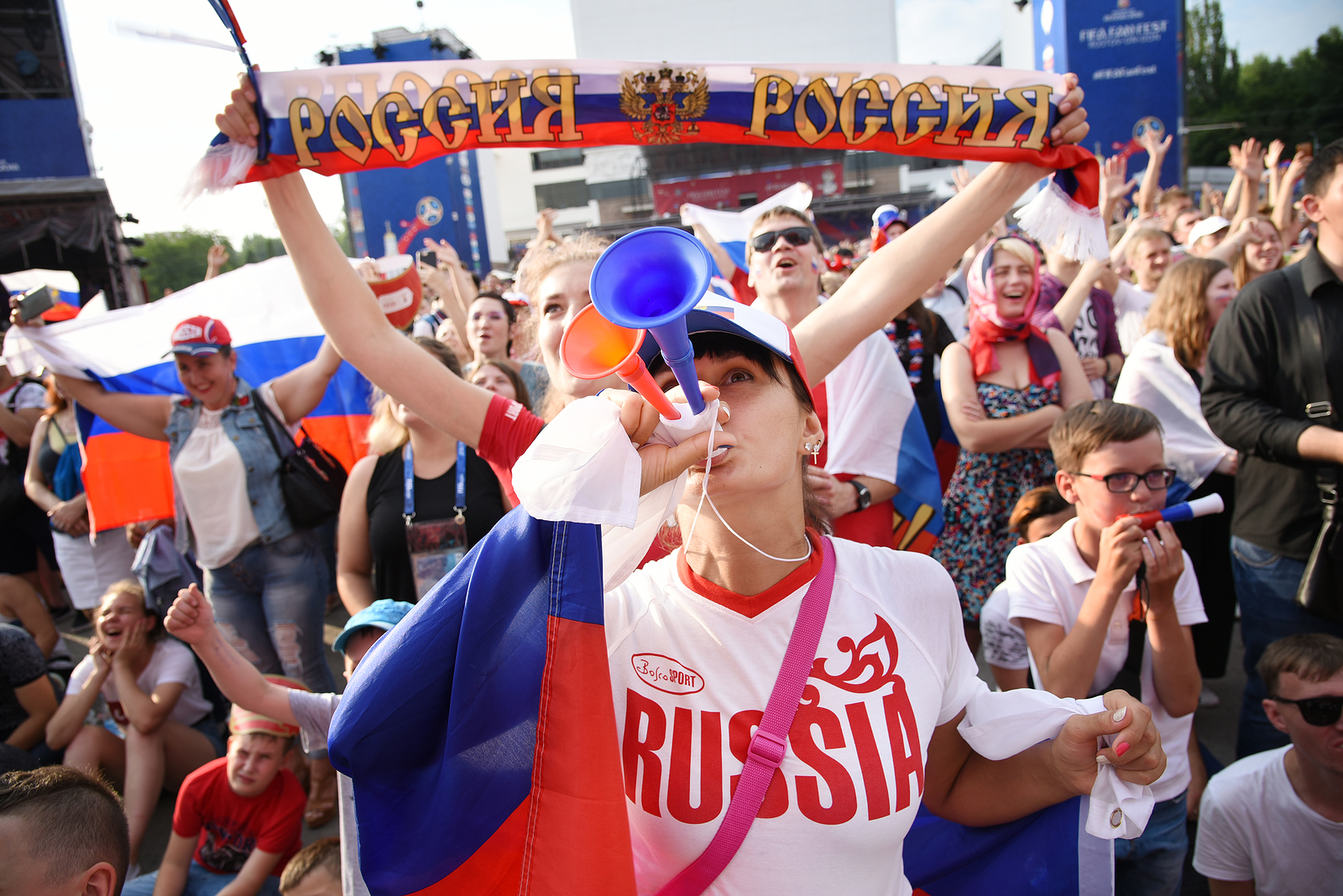 Russian fans