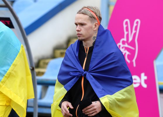 Ukrainian footballers are helping drive awareness of their country’s plight