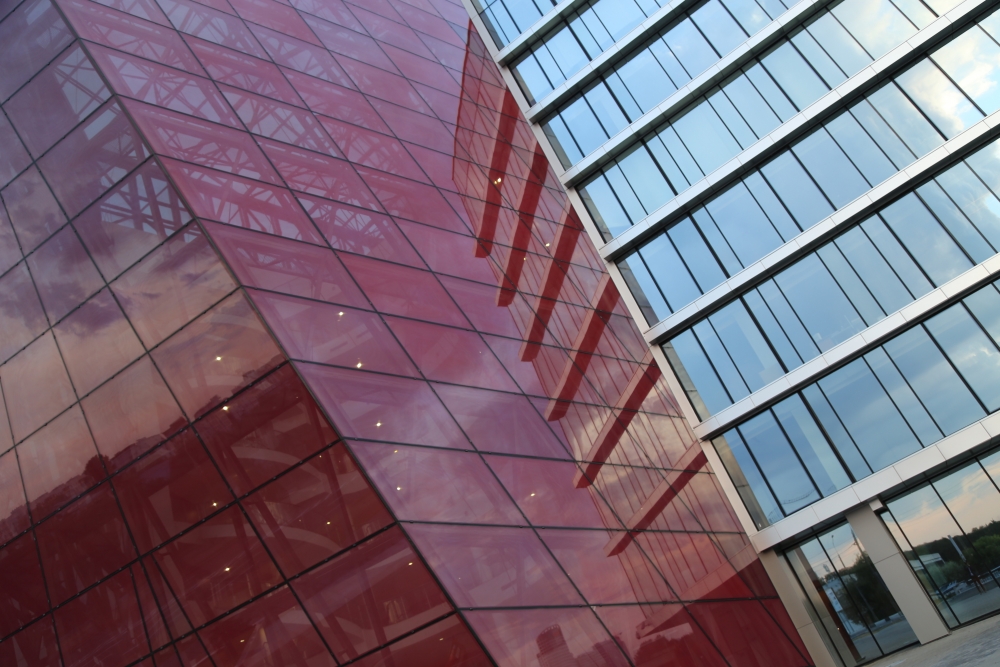 The office of the Development Bank in Minsk, Belarus